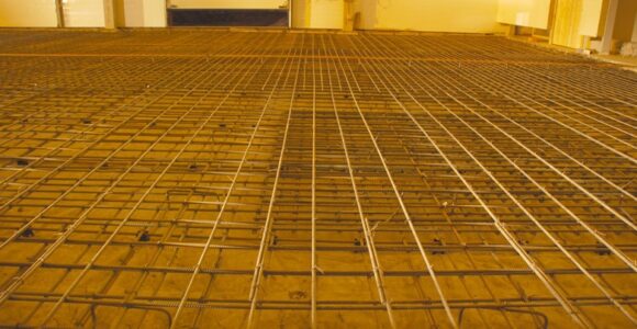 Бетонные армированные полы