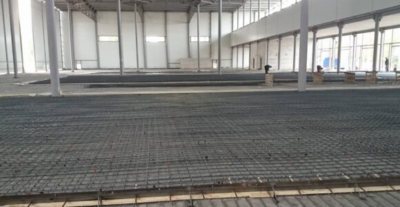 Бетонные армированные полы