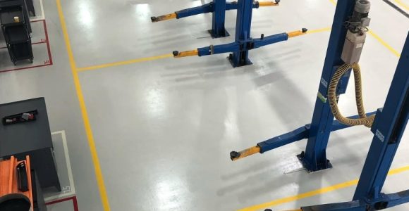 пол в гараж в Караганде