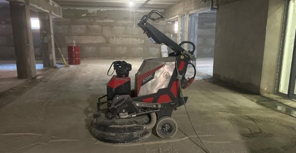 заливка пола в гараже