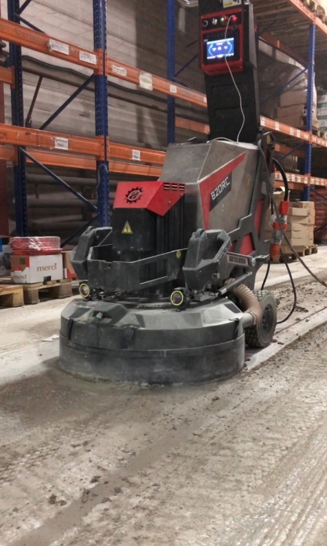 Наливной пол для складских помещений