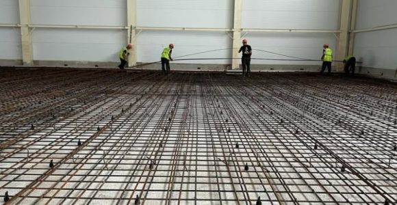 Полы для торгового центра в Караганде